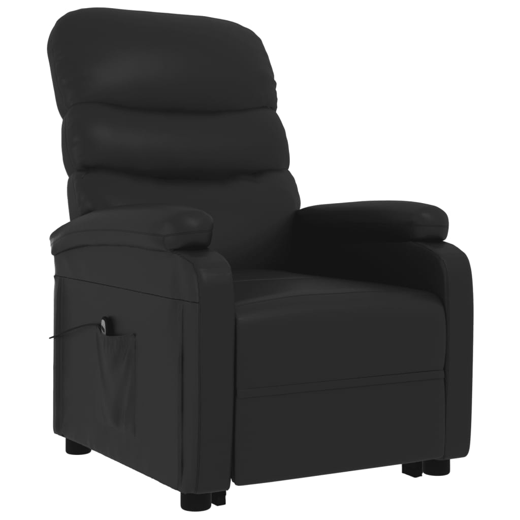 Fauteuil Noir Similicuir - XIOS