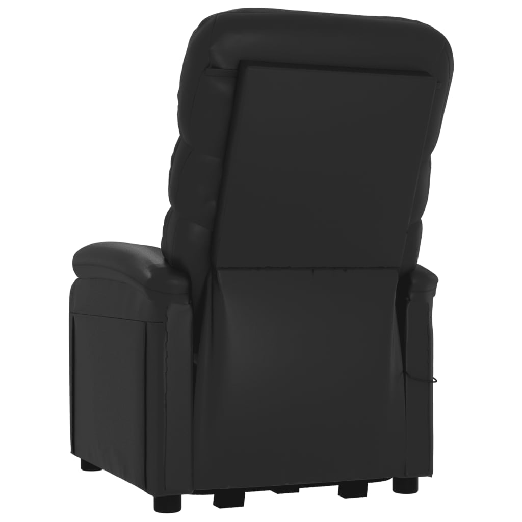 Fauteuil Noir Similicuir - XIOS