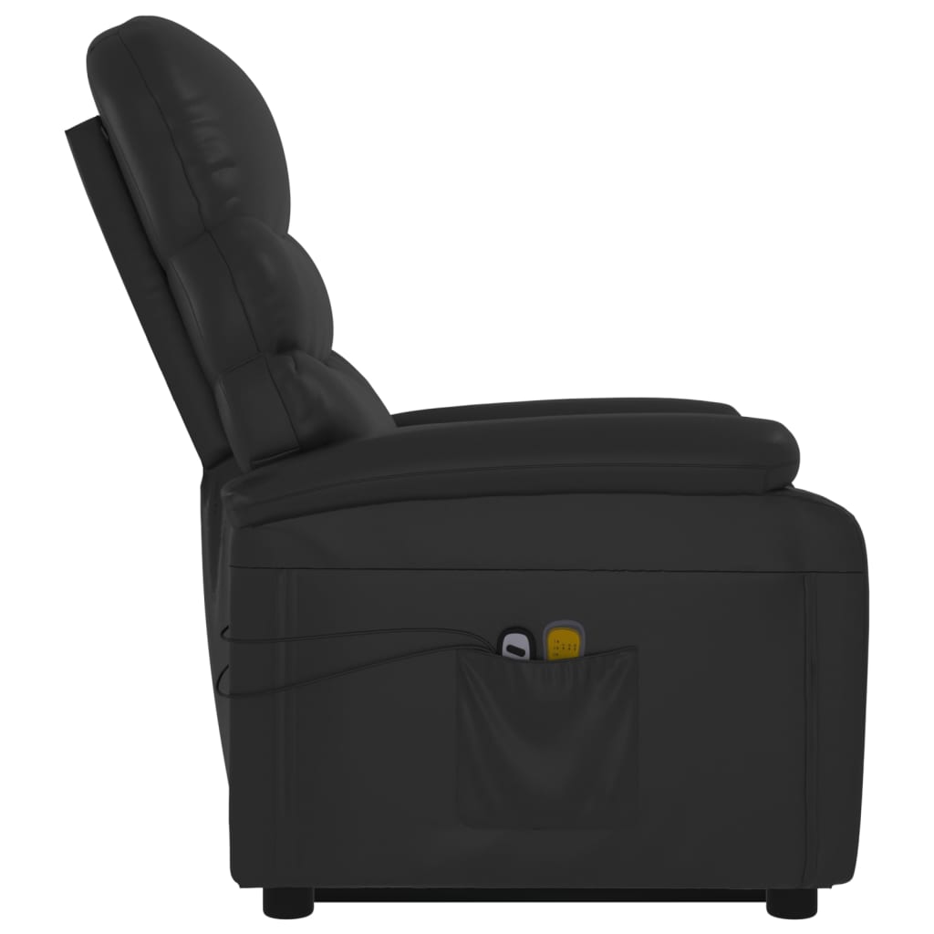 Fauteuil de massage Noir Similicuir - XIOS
