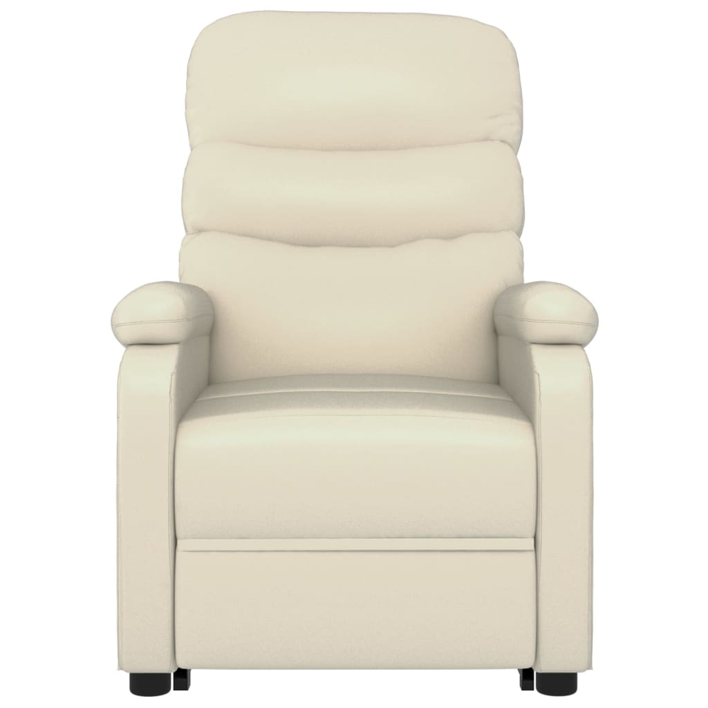 Fauteuil de massage Blanc crème Similicuir - XIOS