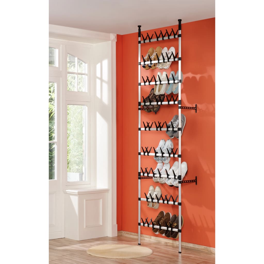Étagère à chaussures télescopique avec barres Aluminium - XIOS