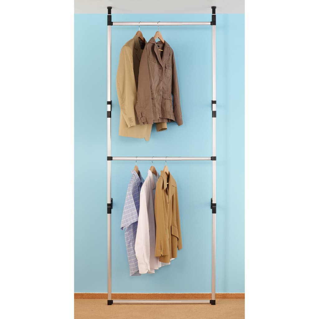 Système de garde-robe télescopique avec barres Aluminium - XIOS
