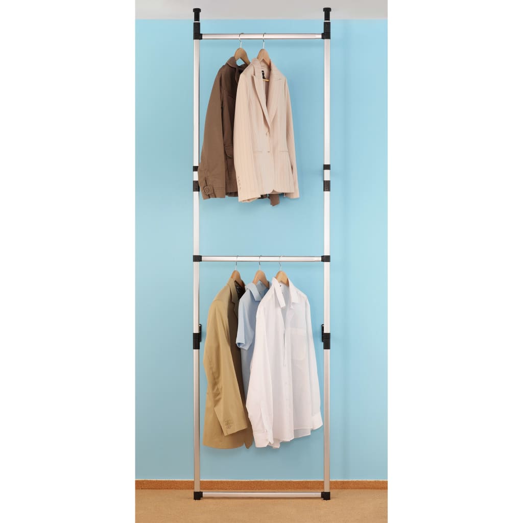 Système de garde-robe télescopique avec barres Aluminium - XIOS