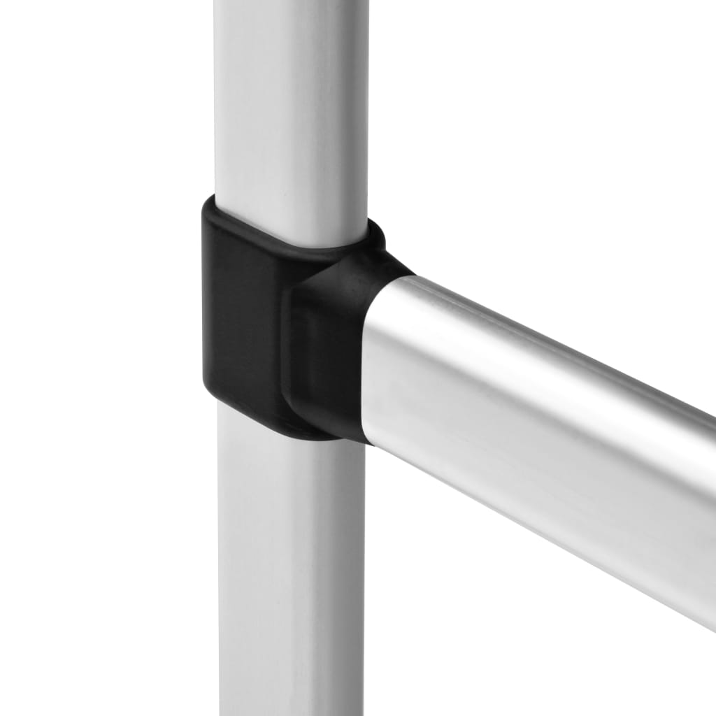Système de garde-robe télescopique avec barres Aluminium - XIOS