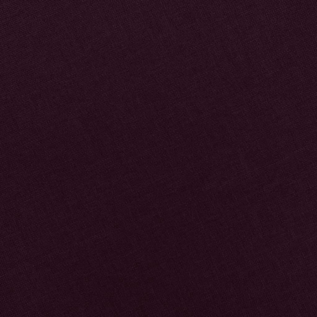 Fauteuil avec repose-pied Violet Tissu - XIOS