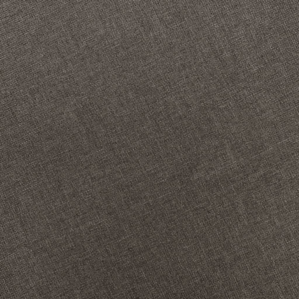 Fauteuil avec repose-pied Taupe Tissu - XIOS