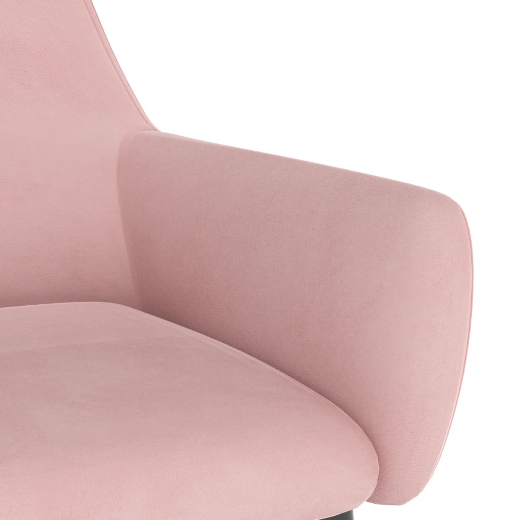 Chaises à manger lot de 2 Rose Velours - XIOS