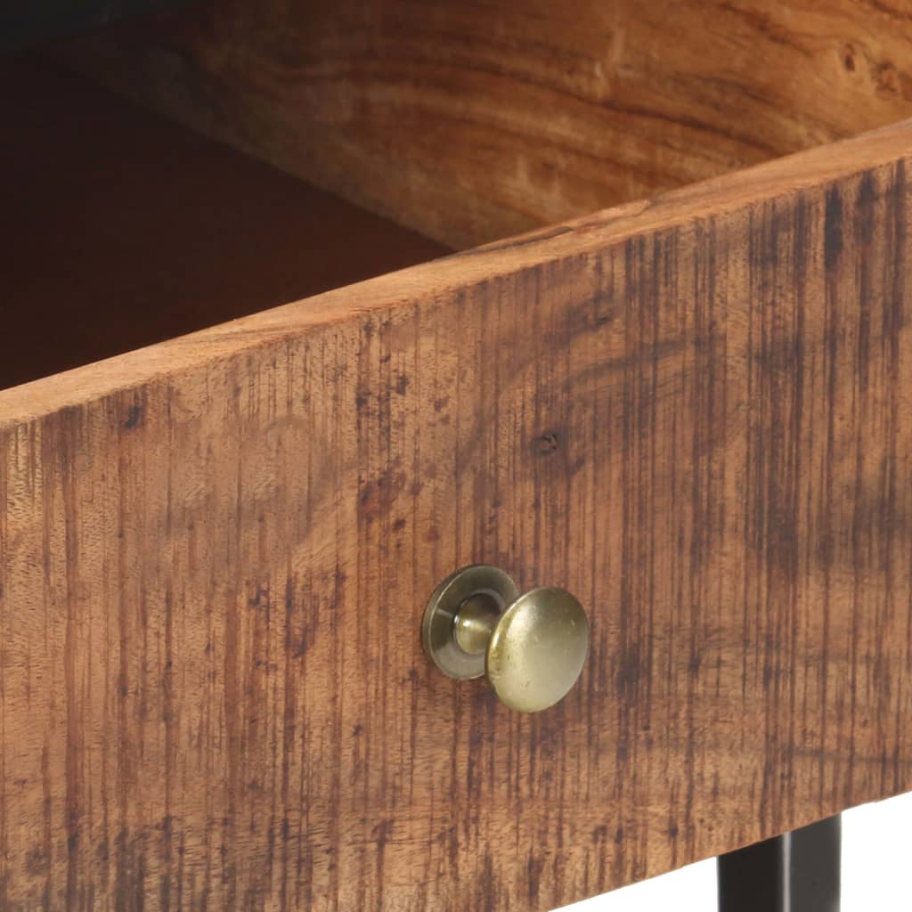 Table basse 90x50x40 cm Bois d'acacia brut - XIOS