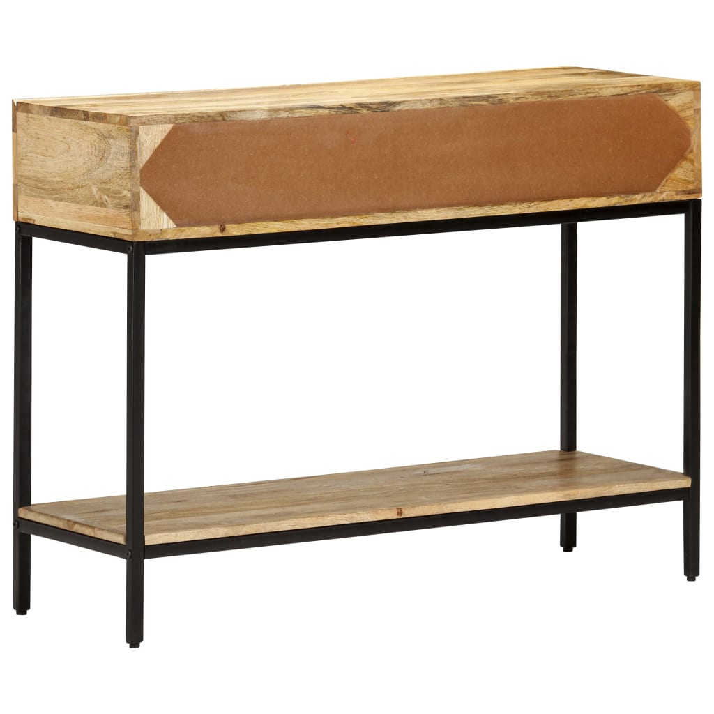 Table console 100x35x76 cm Bois de manguier massif - XIOS
