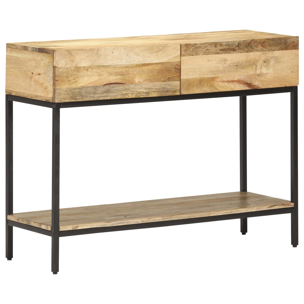 Table console 100x35x76 cm Bois de manguier massif - XIOS