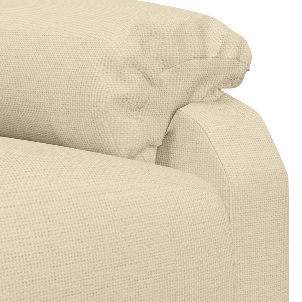 Fauteuil de massage Crème Tissu - XIOS