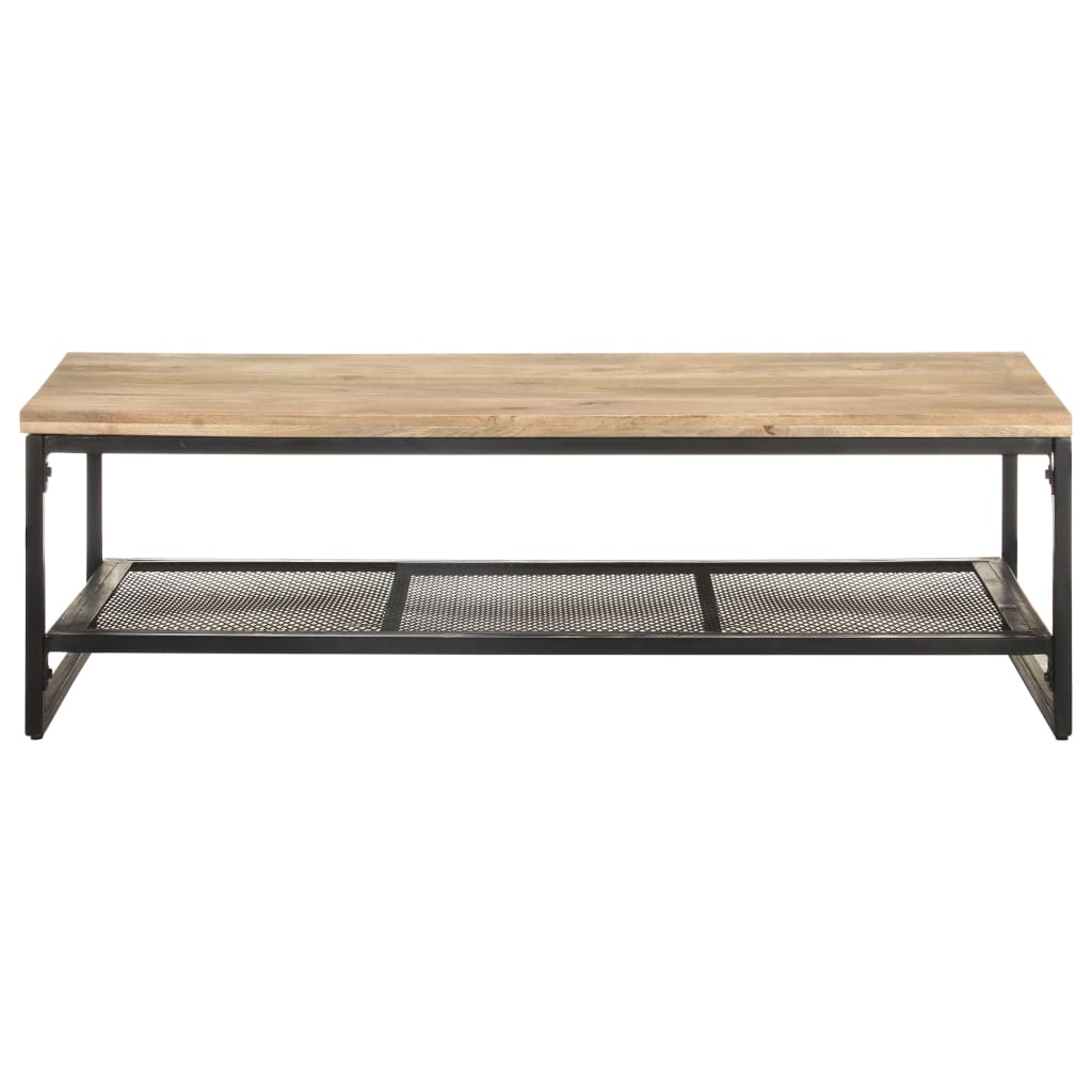 Table basse 110x60x35 cm Bois de manguier massif - XIOS