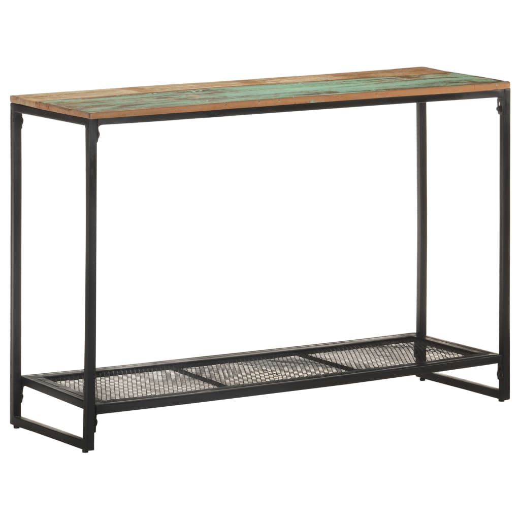 Table console 110x35x75 cm Bois de récupération massif - XIOS