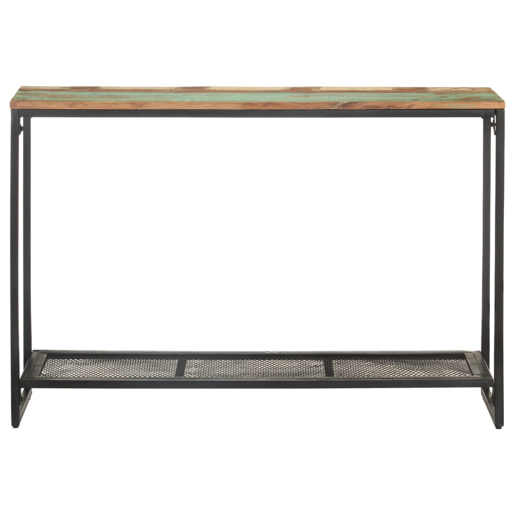 Table console 110x35x75 cm Bois de récupération massif - XIOS