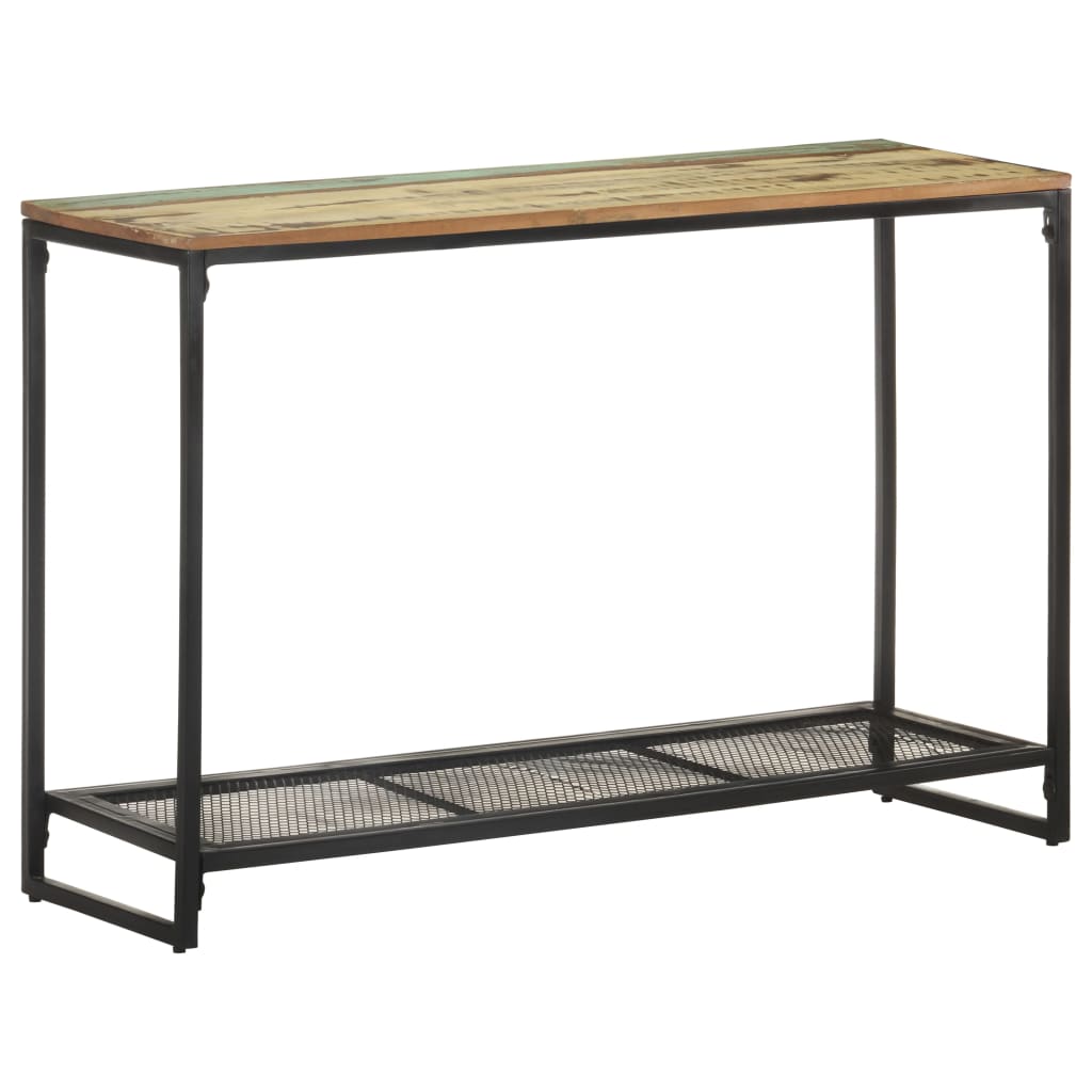 Table console 110x35x75 cm Bois de récupération massif - XIOS