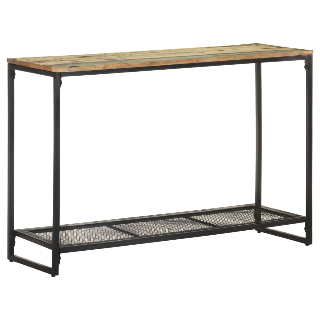 Table console 110x35x75 cm Bois de récupération massif - XIOS
