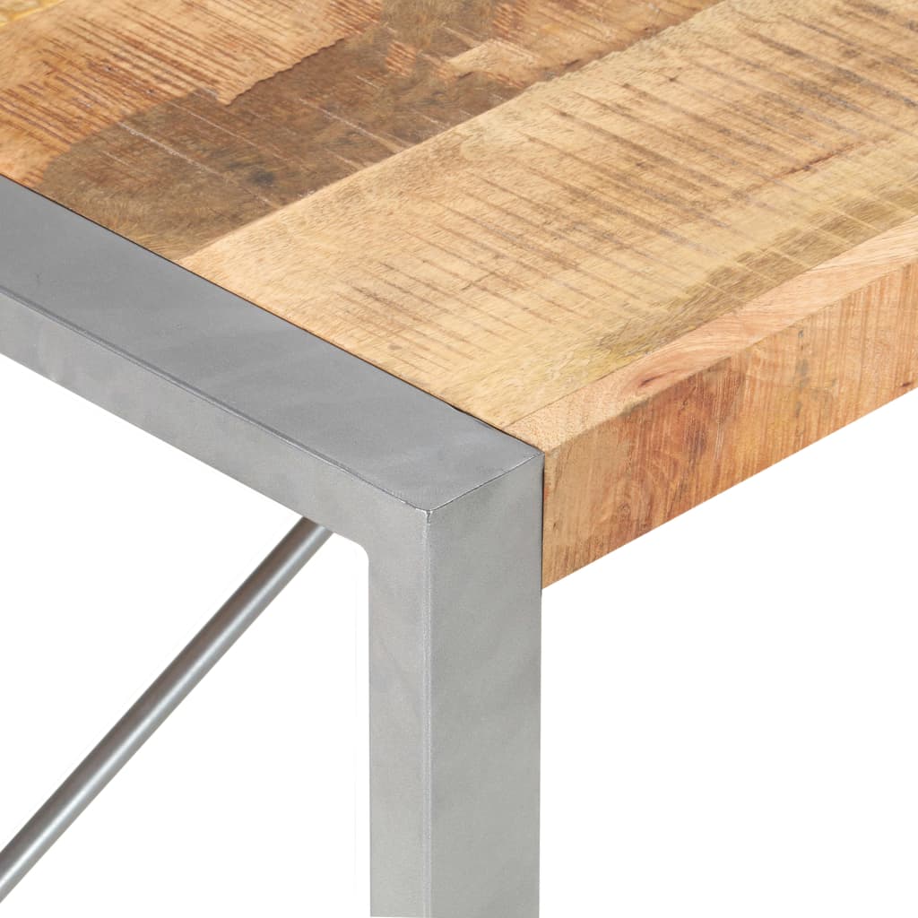Table basse 120x60x40 cm Bois de manguier brut - XIOS