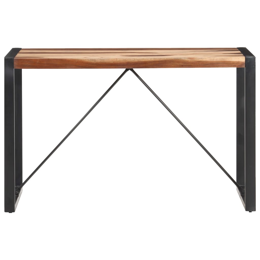 Table à manger 120x60x75 cm Bois massif - XIOS