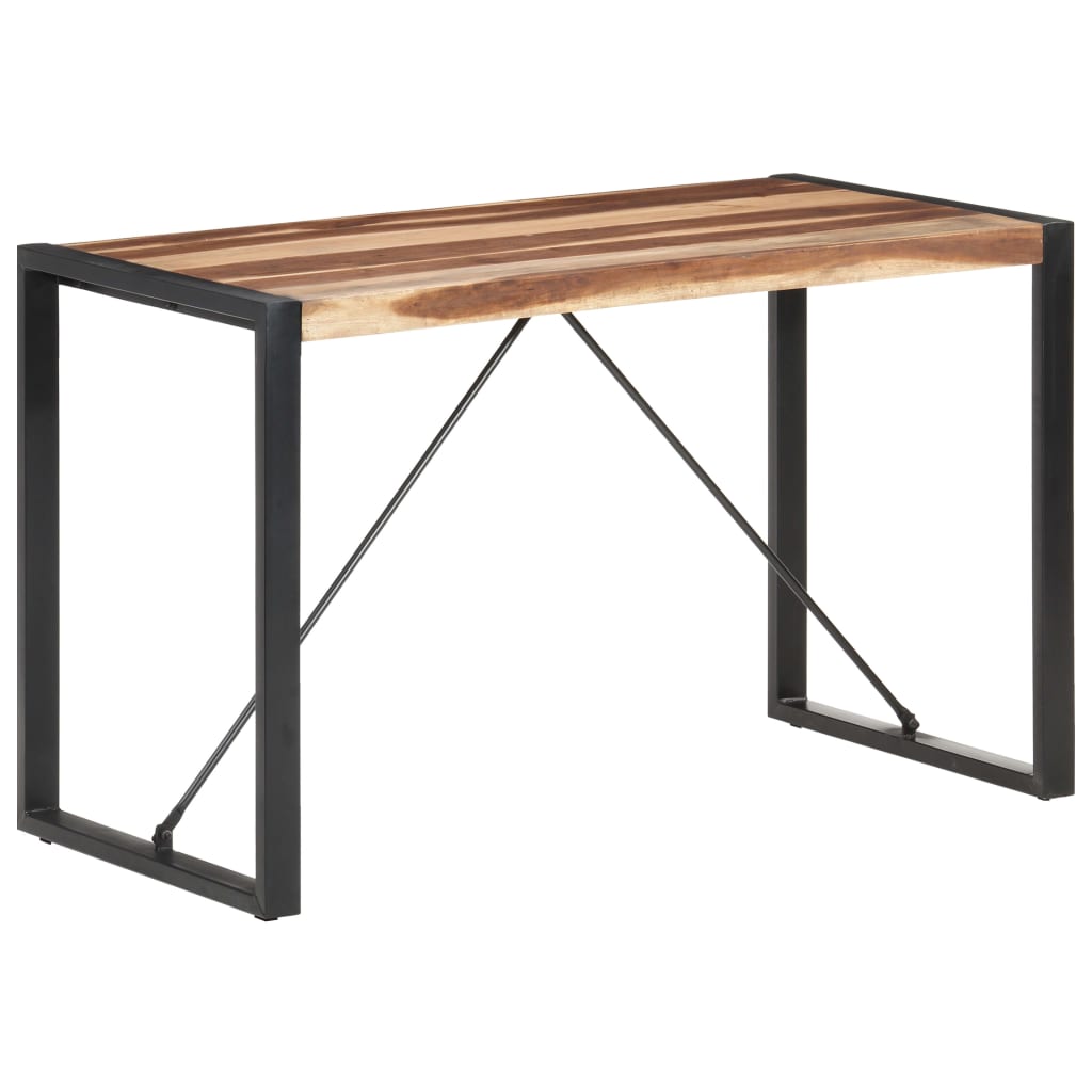 Table à manger 120x60x75 cm Bois massif - XIOS