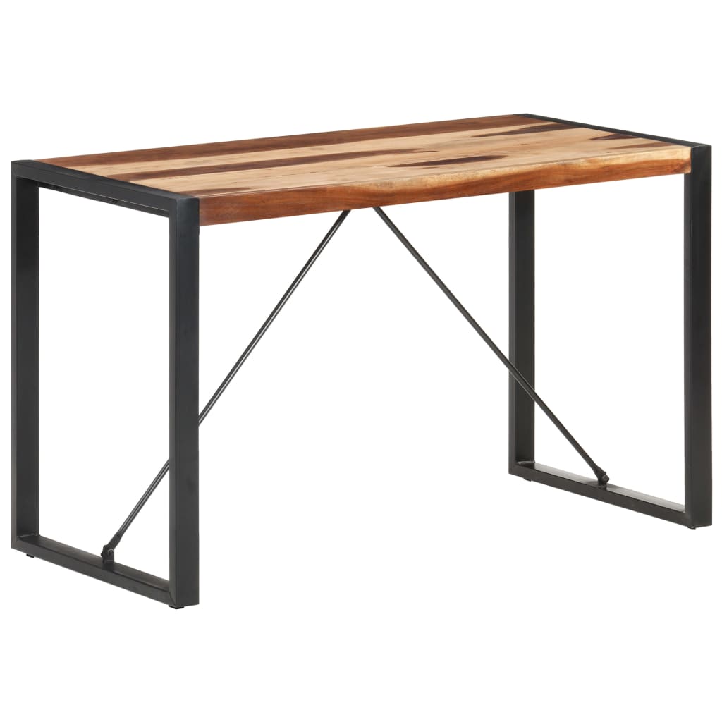 Table à manger 120x60x75 cm Bois massif - XIOS