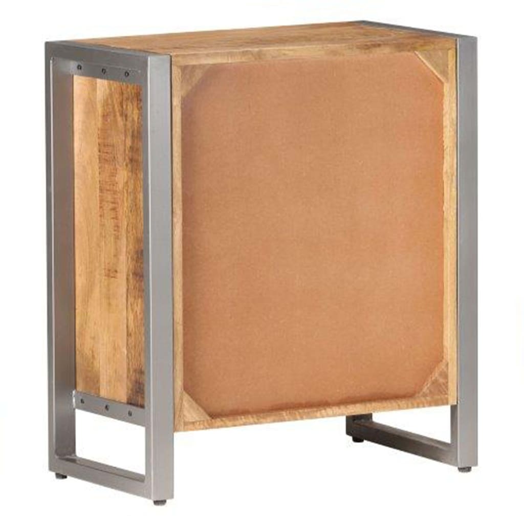 Buffet 60x35x70 cm Bois de manguier brut - XIOS