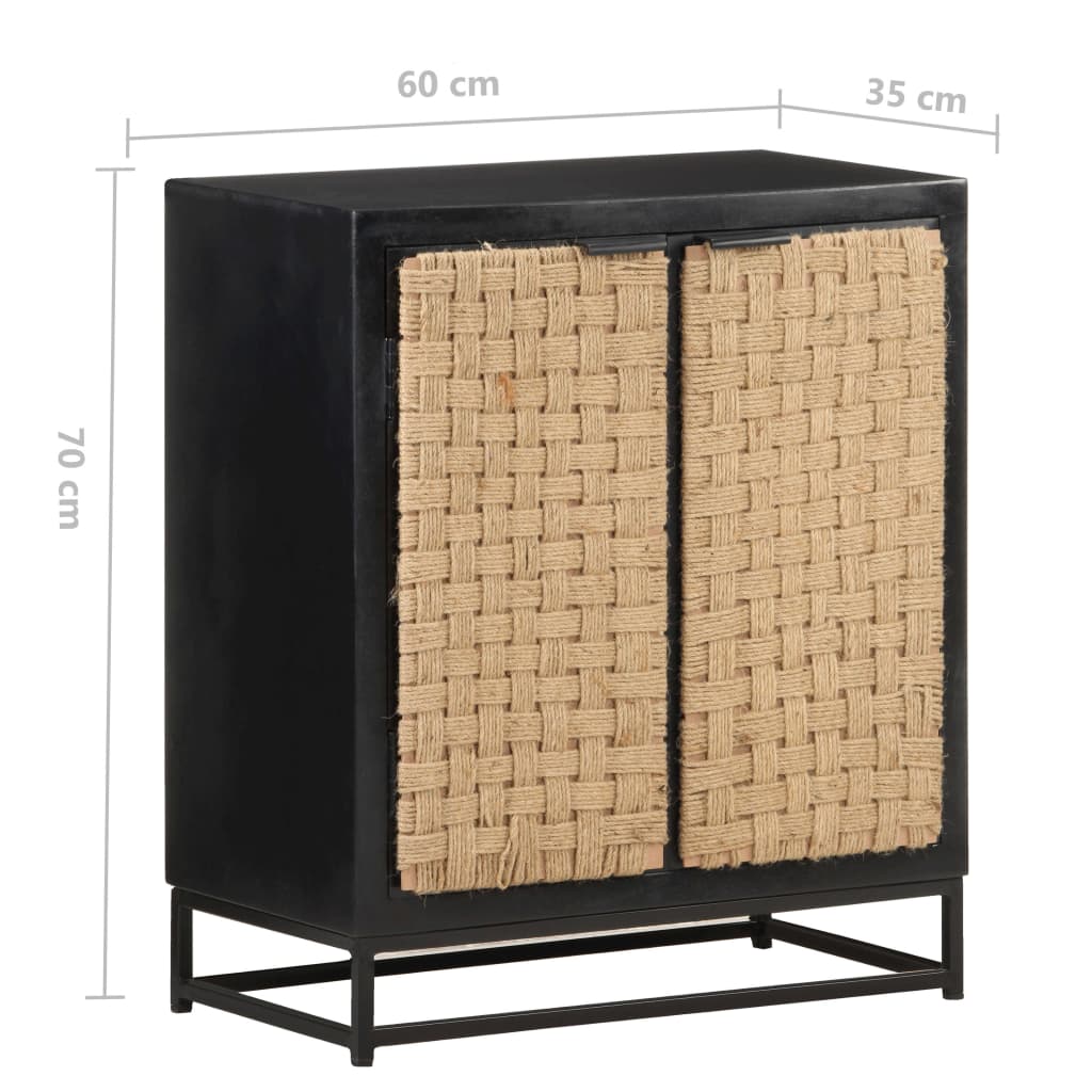 Buffet 60x35x70 cm Bois de manguier massif - XIOS