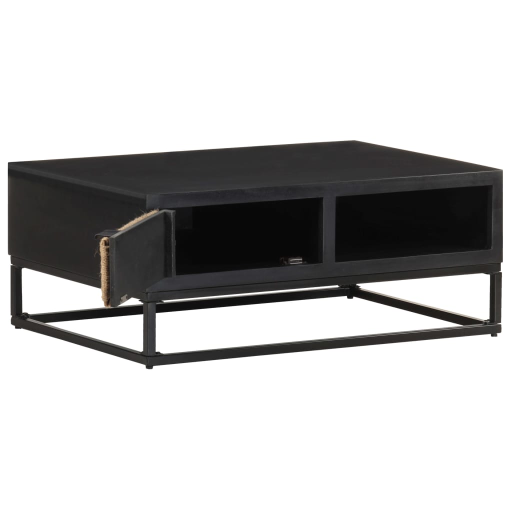 Table basse 90x60x35 cm Bois de manguier massif - XIOS