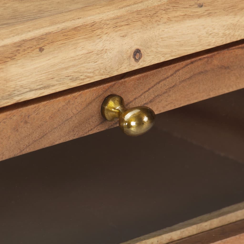 Table console 90x35x76 cm Bois d'acacia massif - XIOS