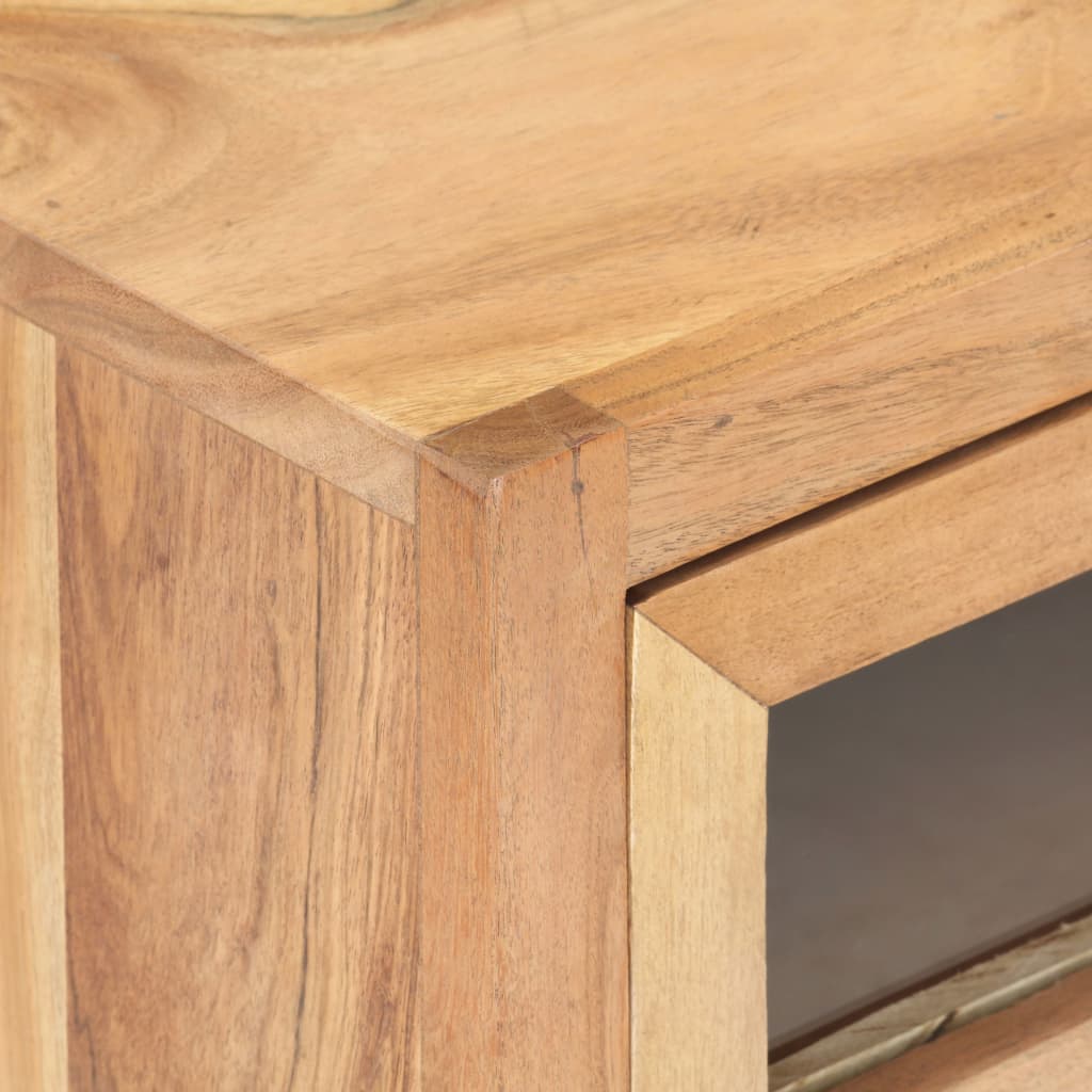 Table de chevet 40x30x50 cm Bois d'acacia massif - XIOS