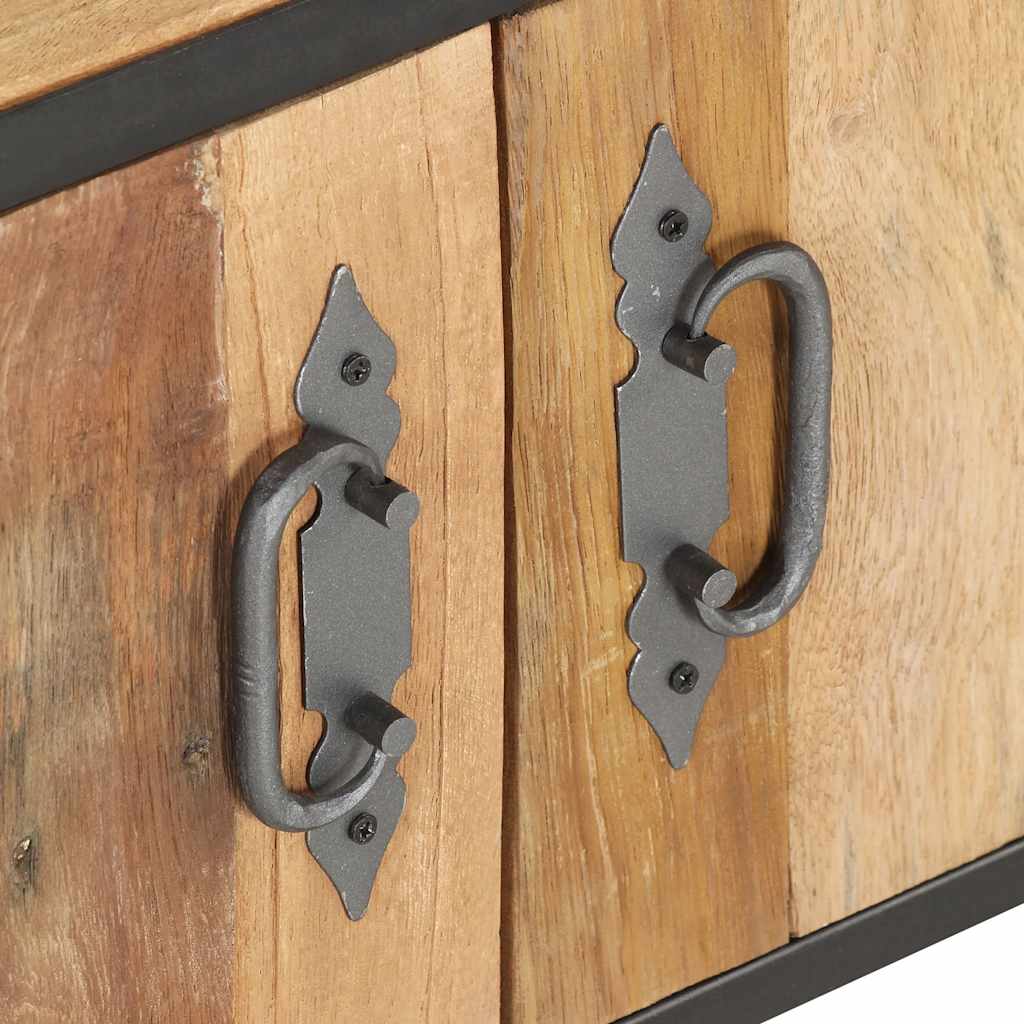 Table basse 90x50x39 cm Bois de récupération massif - XIOS
