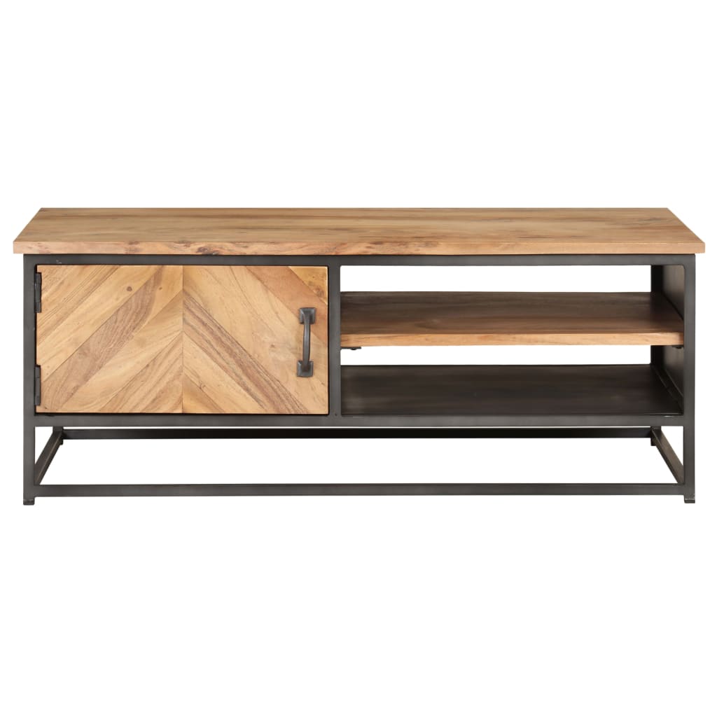 Table basse 90x50x35 cm Bois d'acacia massif - XIOS