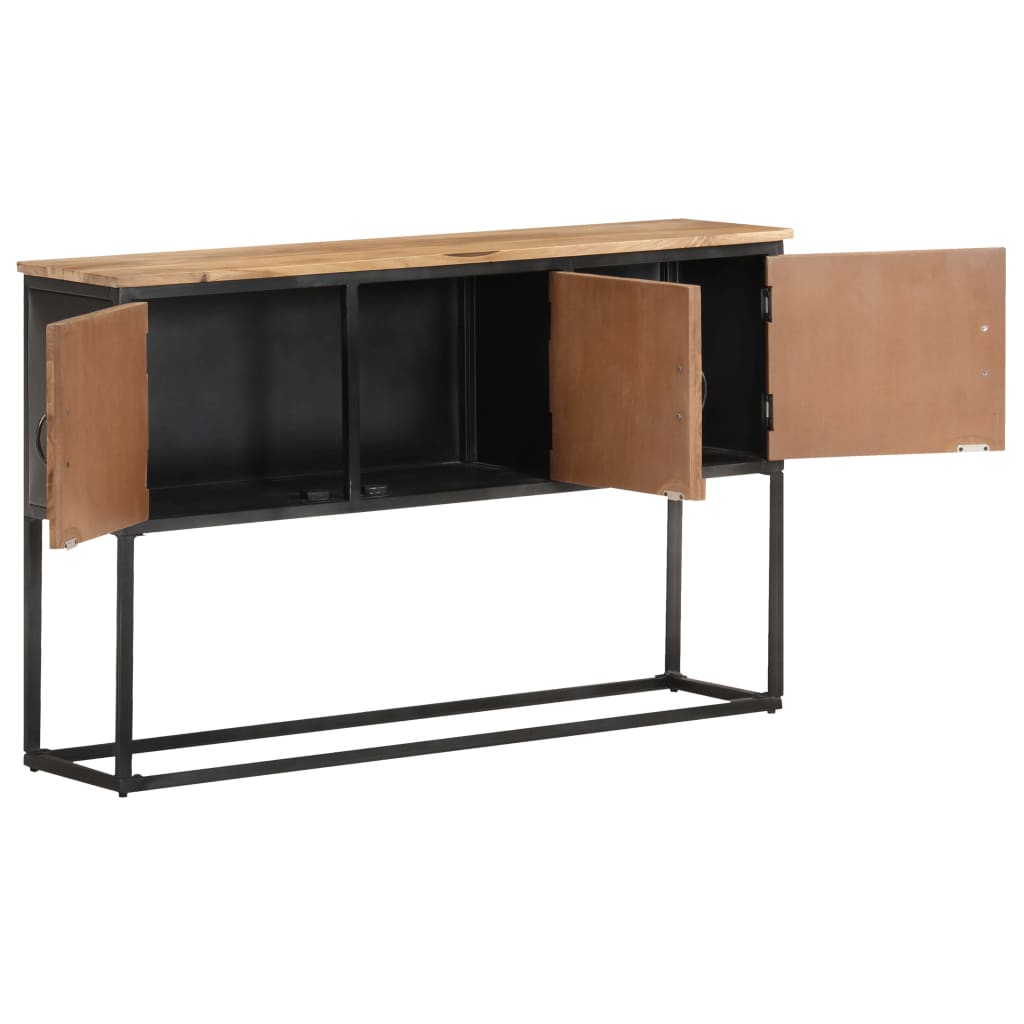 Buffet 120x30x75 cm Bois d'acacia solide - XIOS