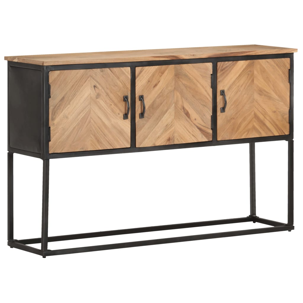 Buffet 120x30x75 cm Bois d'acacia solide - XIOS