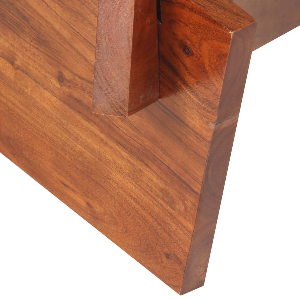 Table basse 60 cm Bois solide d'acacia - XIOS