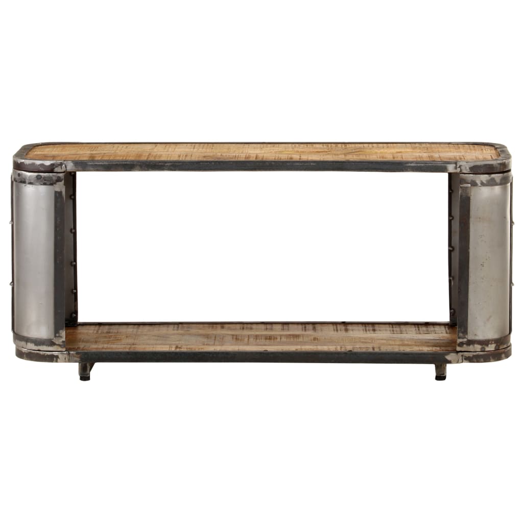 Meuble TV 90x30x40 cm Bois de manguier massif - XIOS