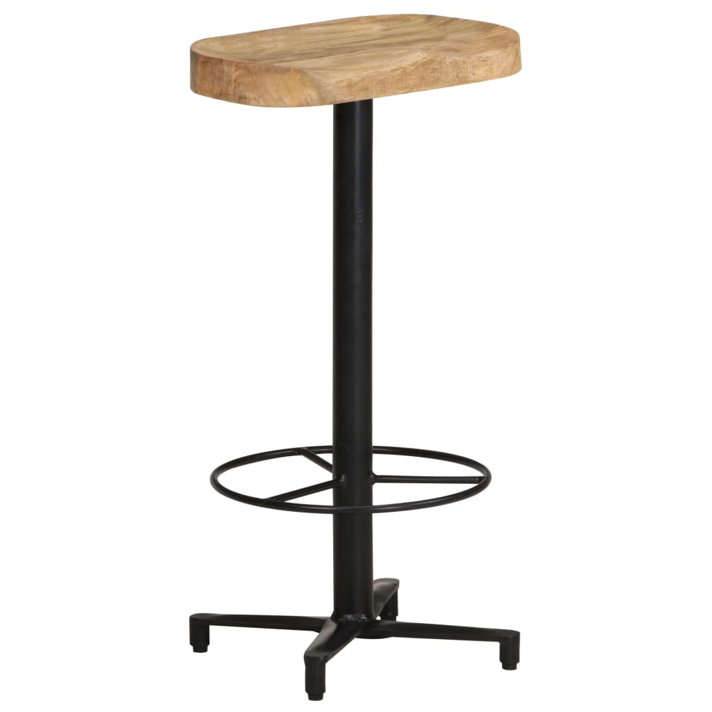 Tabourets de bar lot de 2 76 cm bois de manguier massif - XIOS