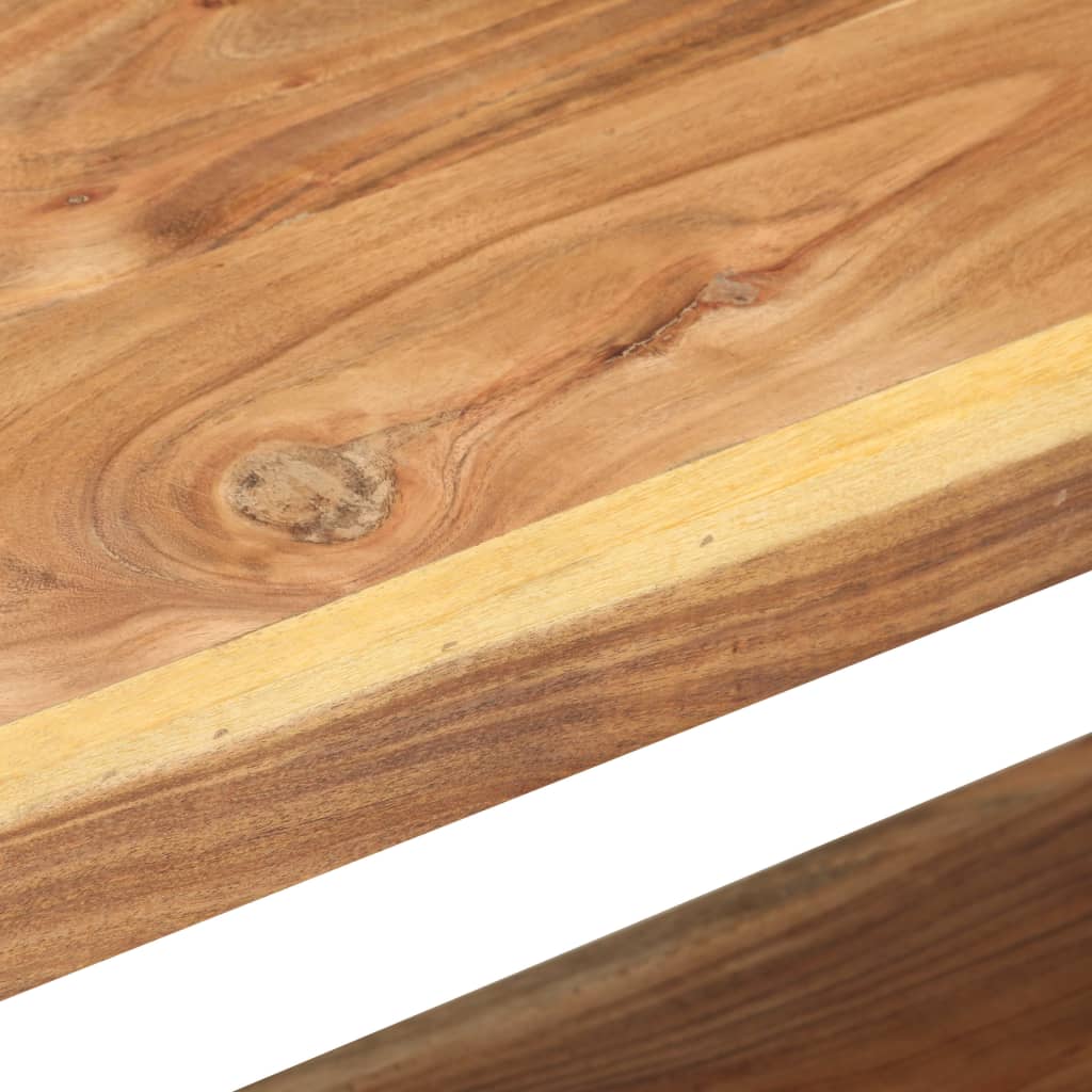 Meuble TV 90x30x40 cm Bois d'acacia solide - XIOS