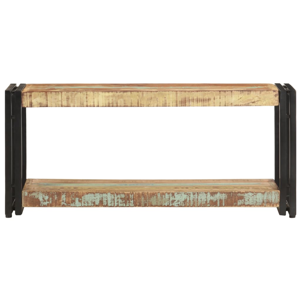 Meuble TV 90x30x40 cm Bois de récupération massif - XIOS