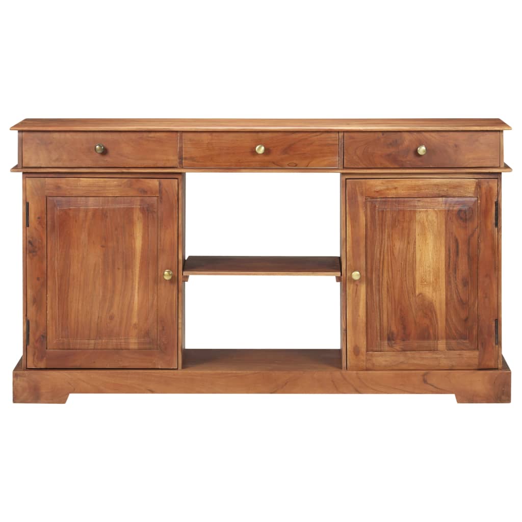 Buffet 135x35x75 cm Bois d'acacia solide - XIOS