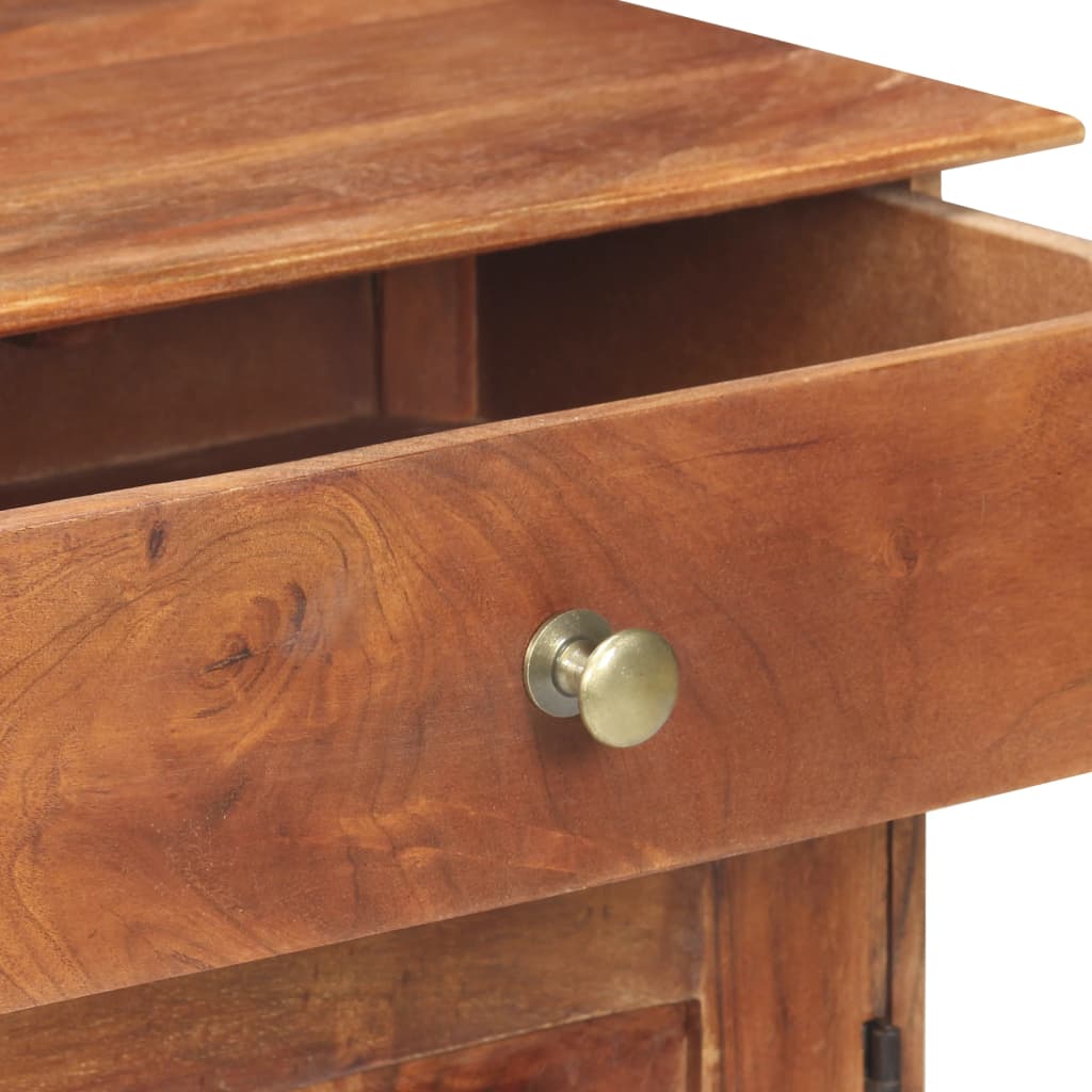 Buffet 135x35x75 cm Bois d'acacia solide - XIOS