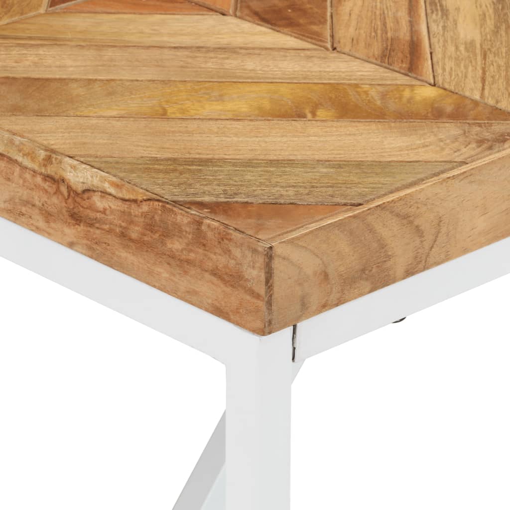 Table à manger 180x90x76 cm Bois massif d'acacia et de manguier - XIOS
