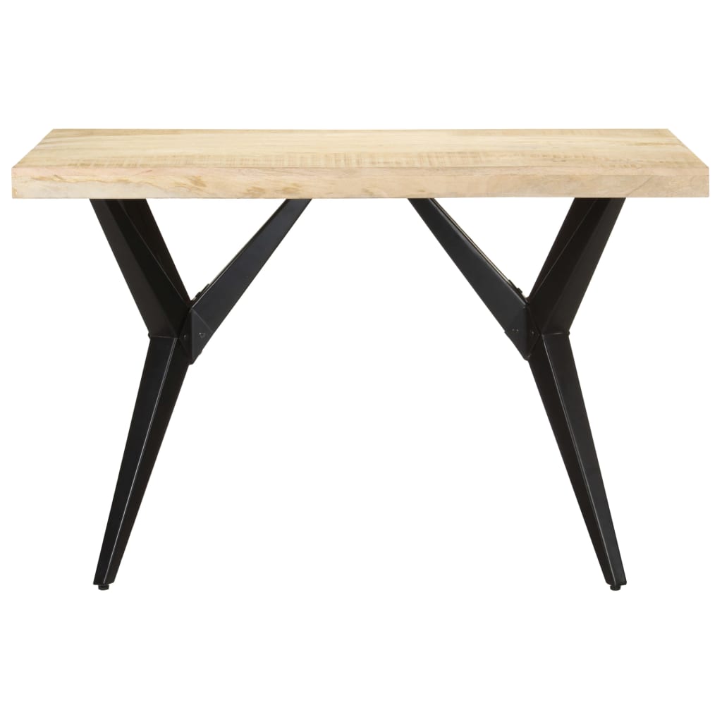 Table à manger 120x60x76 cm Bois de manguier massif - XIOS