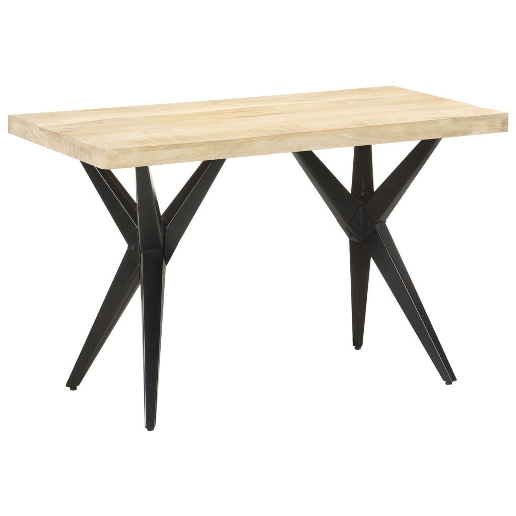 Table à manger 120x60x76 cm Bois de manguier massif - XIOS