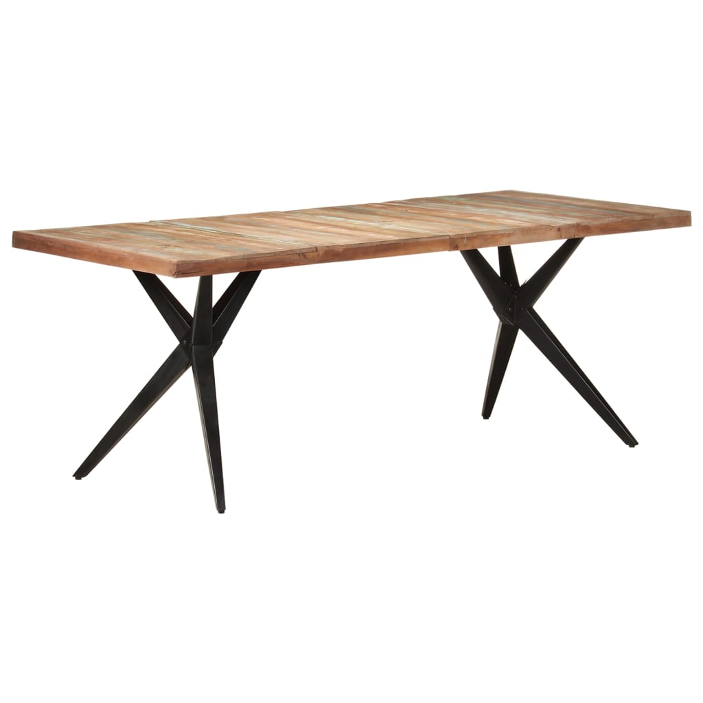 Table à manger 200x90x76 cm Bois de récupération massif - XIOS