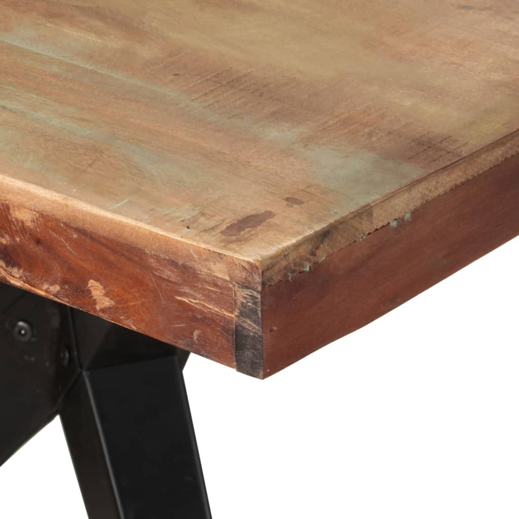 Table à manger 200x90x76 cm Bois de récupération massif - XIOS