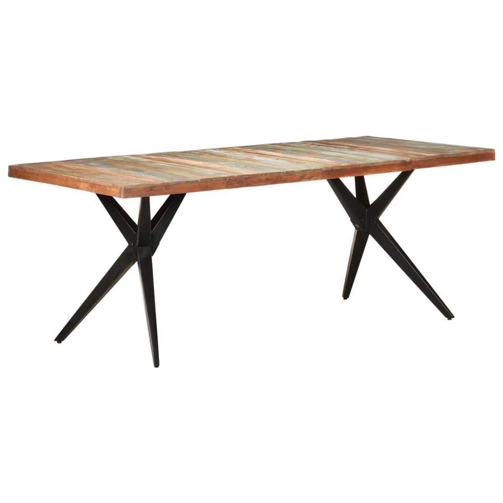 Table à manger 200x90x76 cm Bois de récupération massif - XIOS