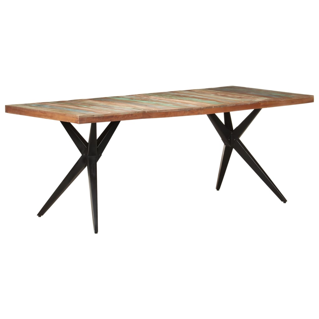 Table à manger 200x90x76 cm Bois de récupération massif - XIOS