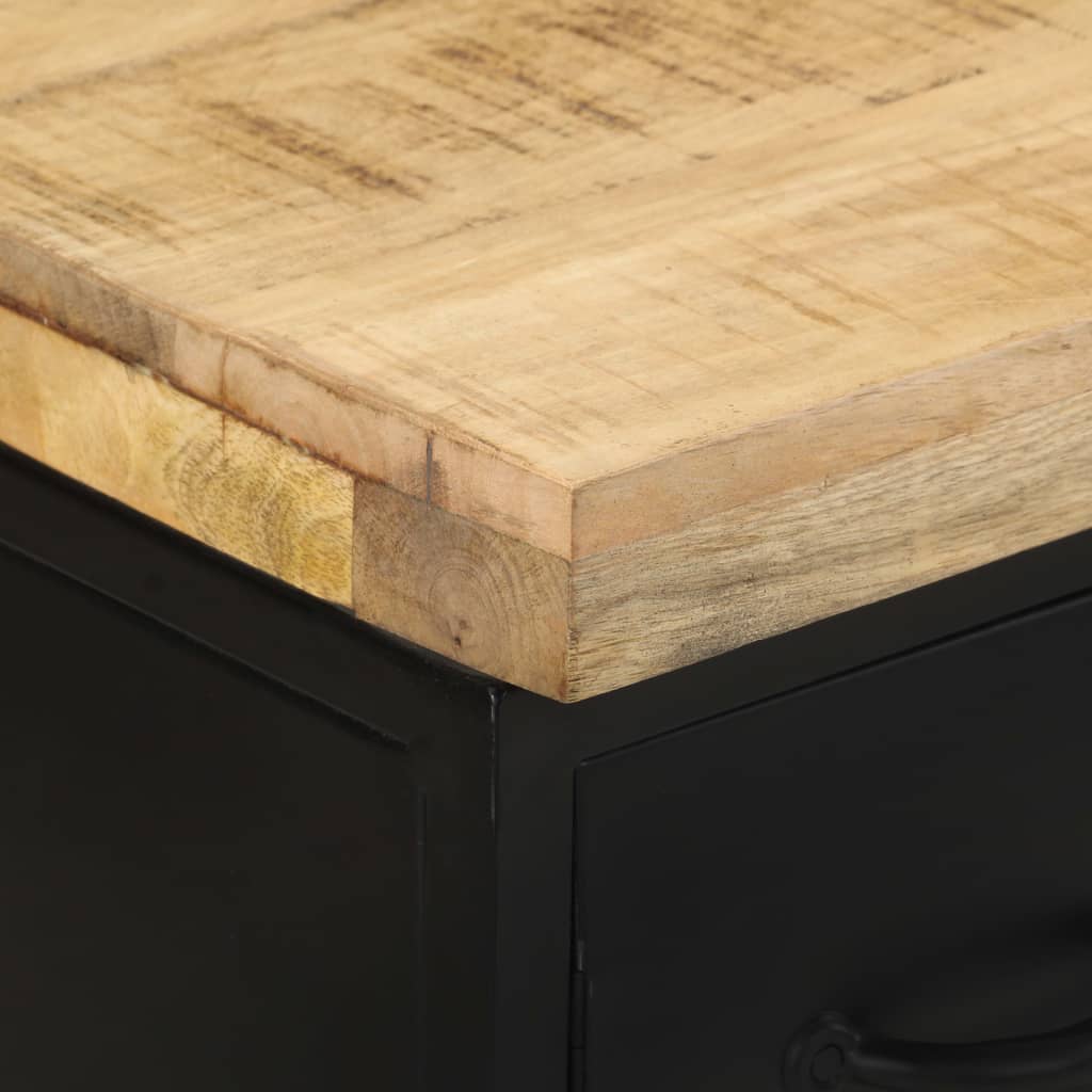 Buffet 47x35x76 cm Bois de manguier brut Buffets & bahuts vidaXL