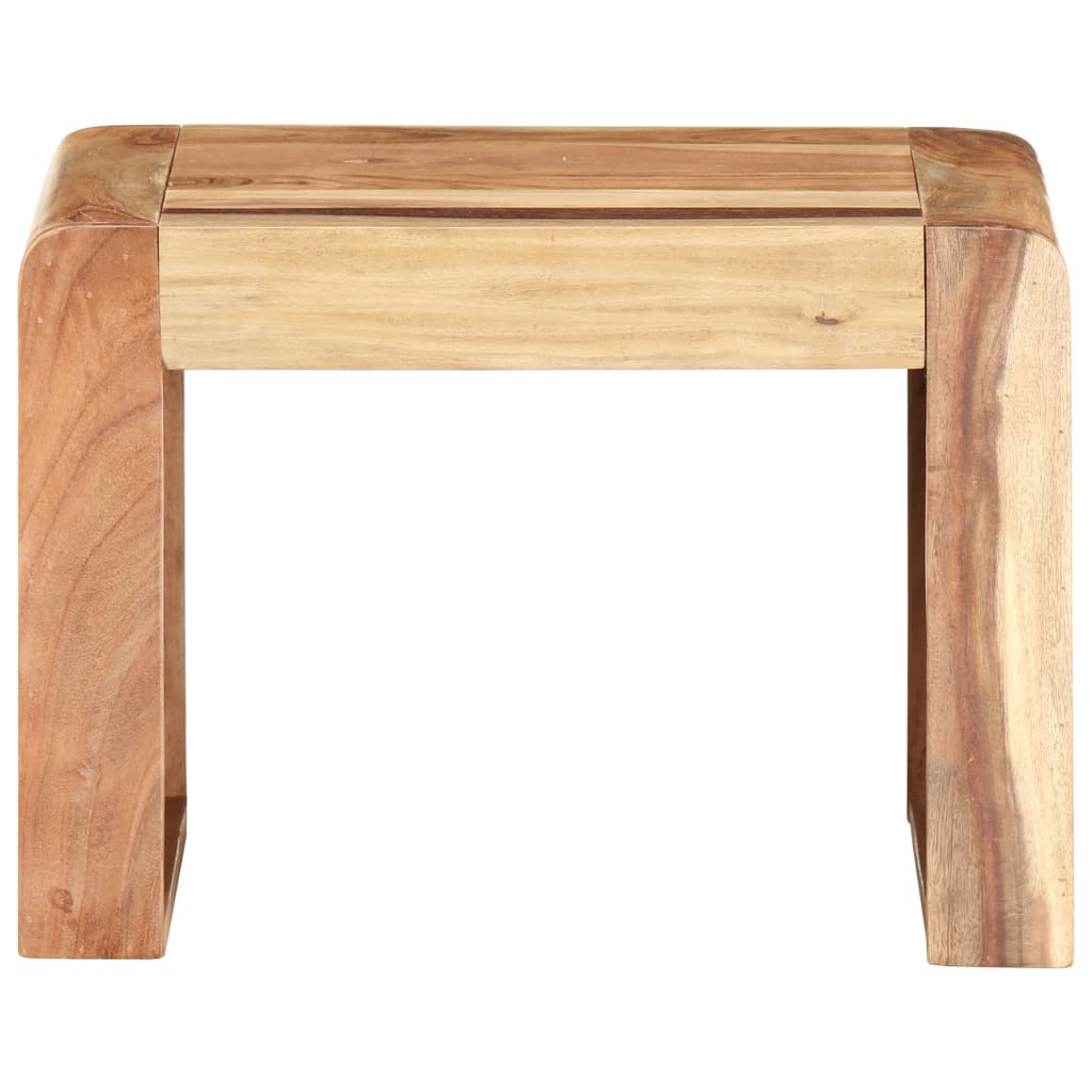 Table d'appoint 43x40x30 cm Bois d'acacia massif - XIOS