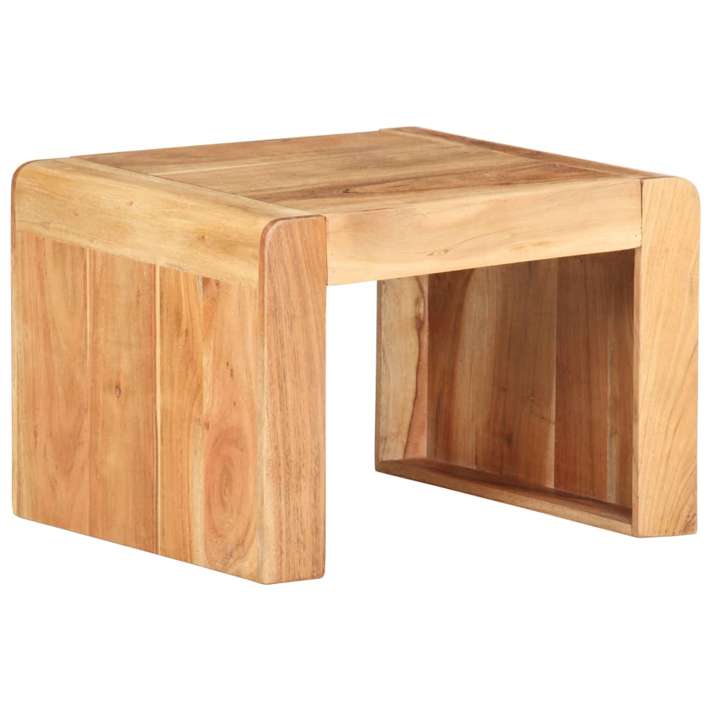 Table d'appoint 43x40x30 cm Bois d'acacia massif - XIOS